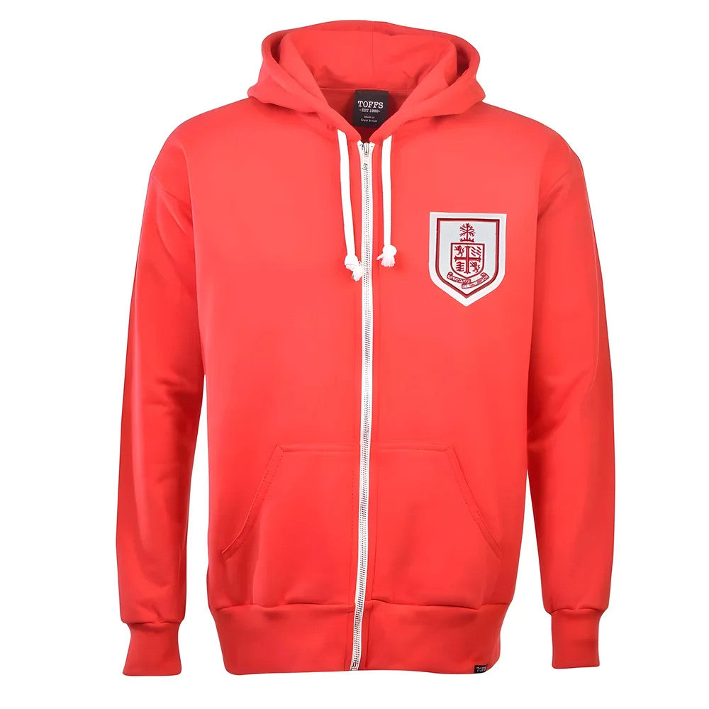 Bournemouth Zipped Hoodie - Red_0