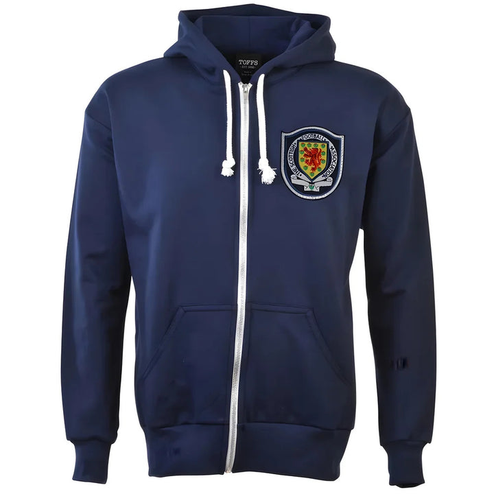 Scotland 1954 Zipped Hoodie - Navy_0