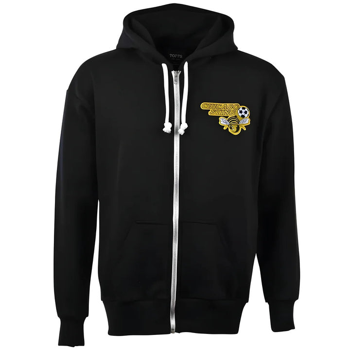Chicago Sting Zipped Hoodie - Black_0