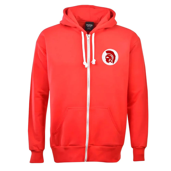Ajax Football Club Zipped Hoodie - Red_0