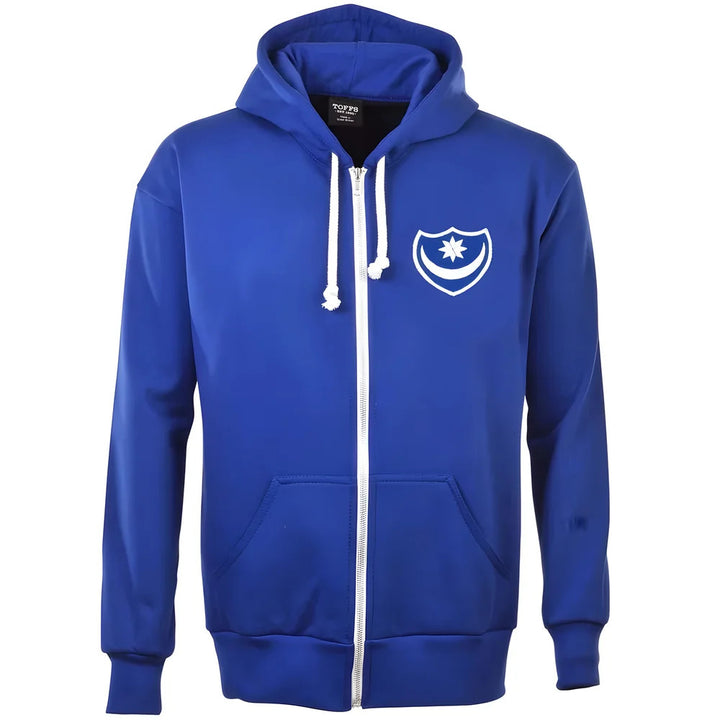 Portsmouth FC Zipped Hoodie - Royal_0