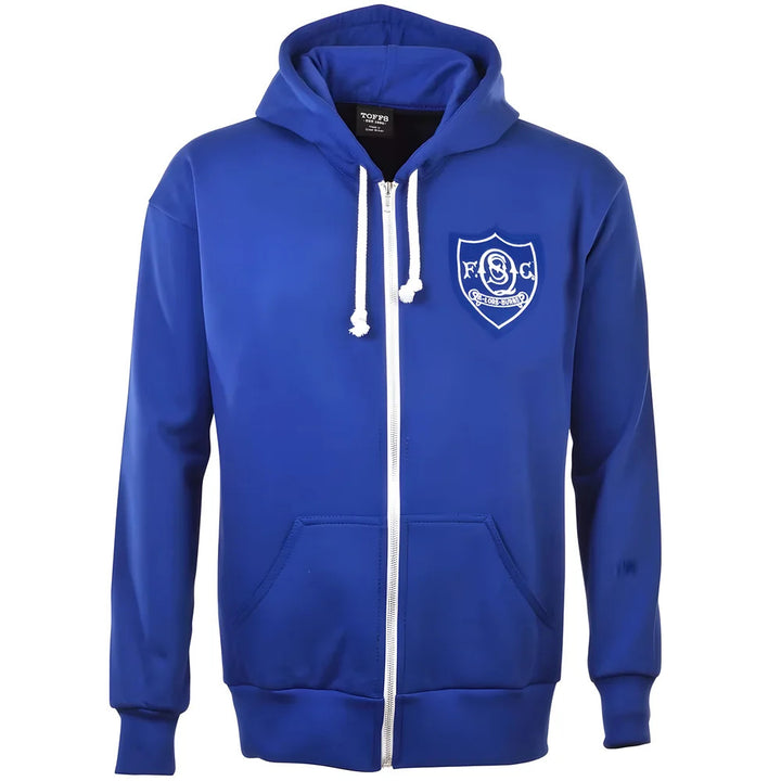Queen of the South FC Zipped Hoodie - Royal_0
