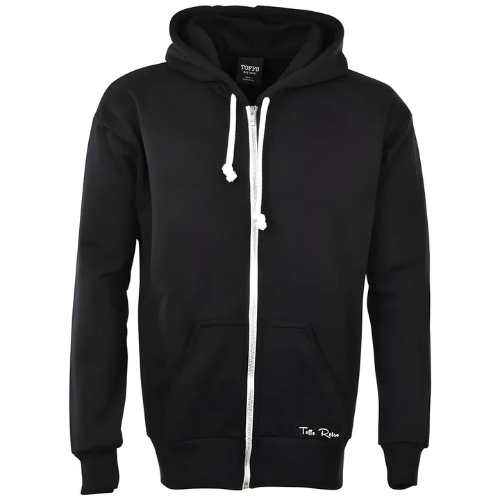 Toffs Retro Black Zipped Hoodie_0