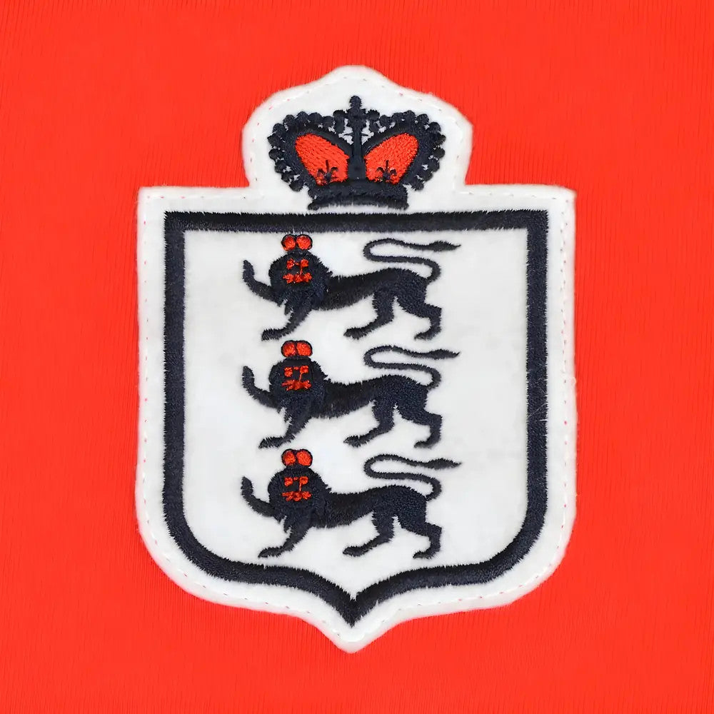 England Red Retro Football Shirt_1