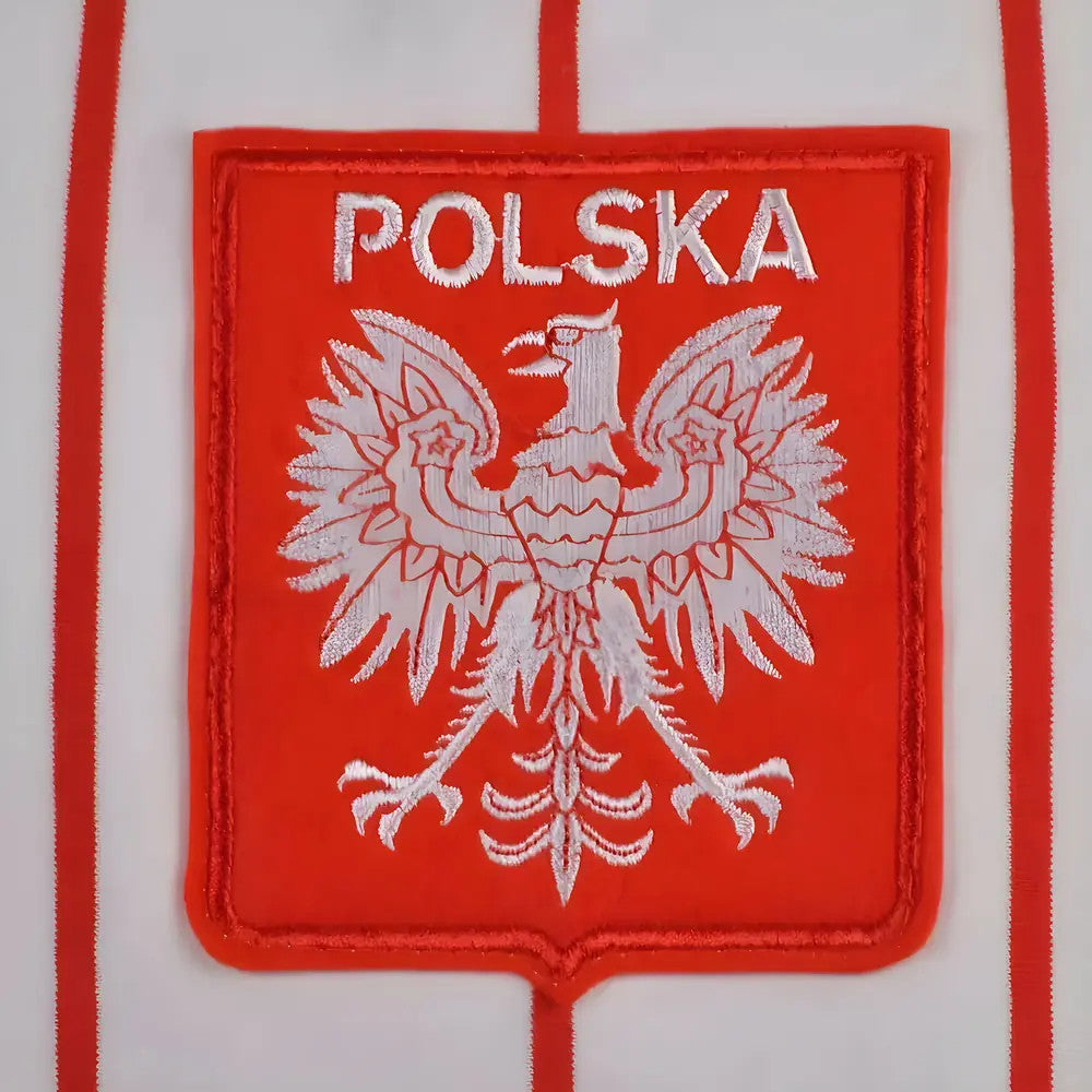 Poland 1982-84 Home Retro Football Shirt_2