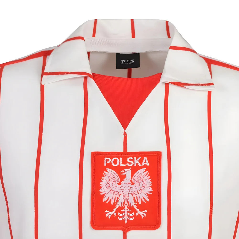Poland 1982-84 Home Retro Football Shirt_1