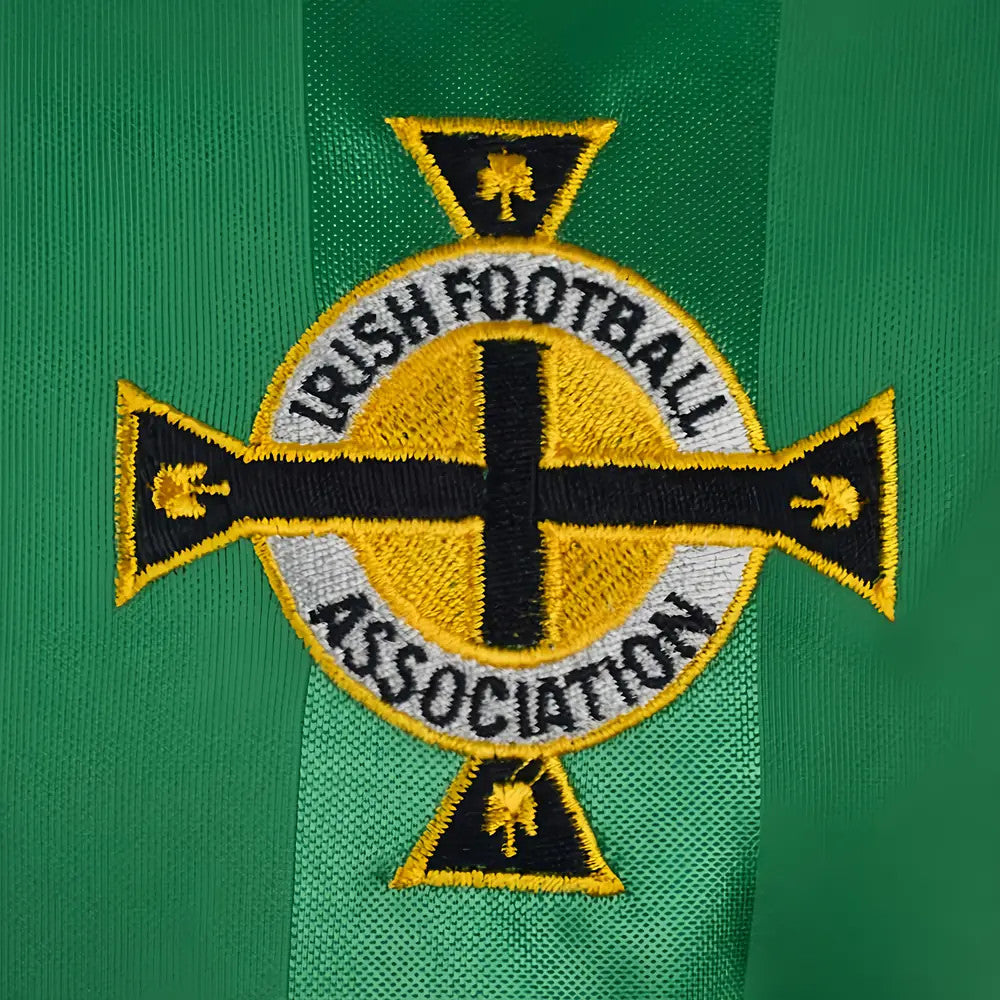Northern Ireland 1984 Polyester Retro Football Shirt_2