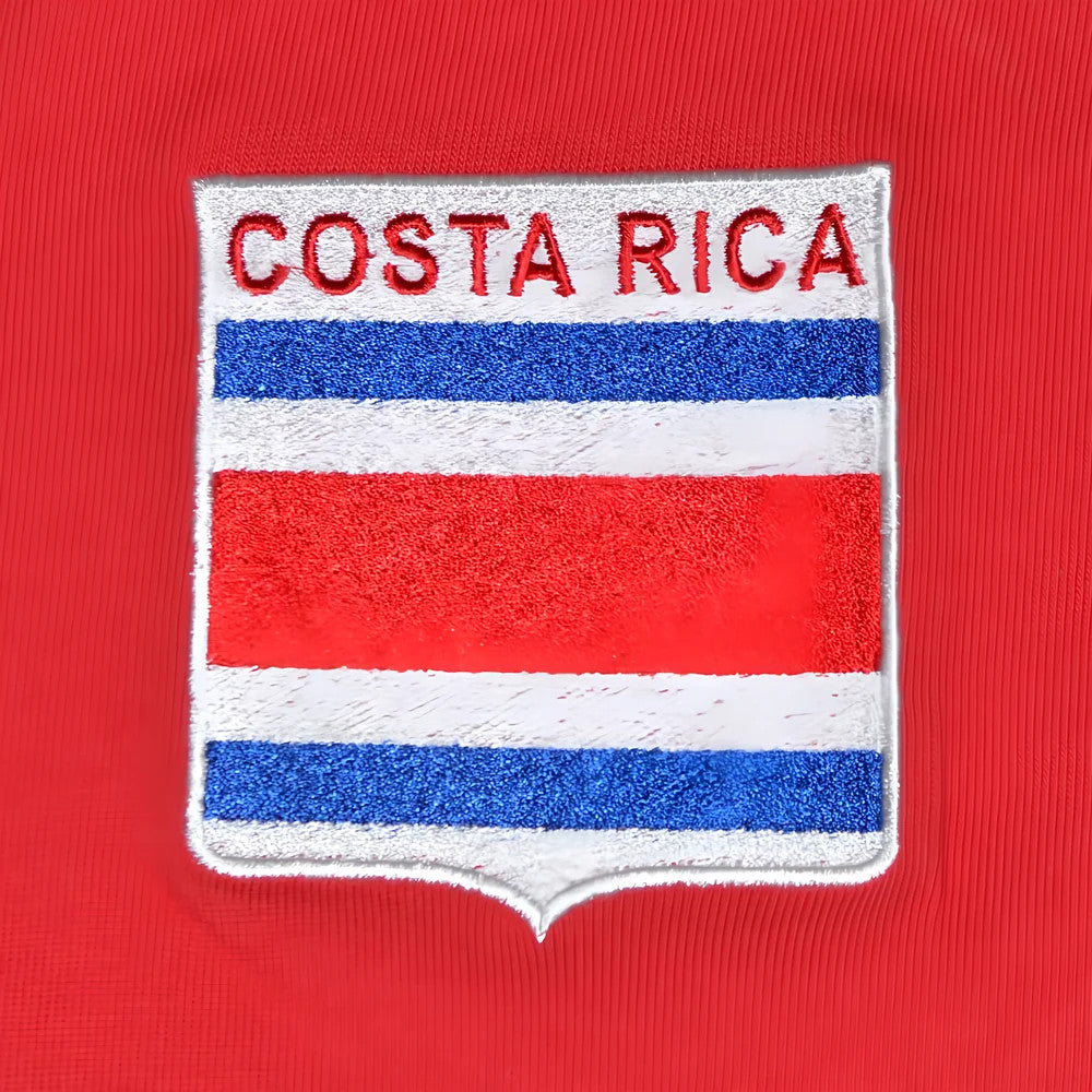 Costa Rica 1990 Retro Football Shirt_1
