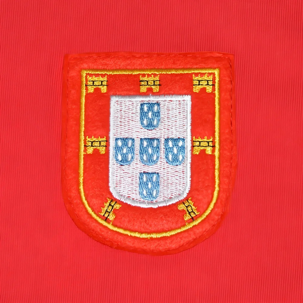 Portugal 1966 Short Sleeve Retro Football Shirt_1