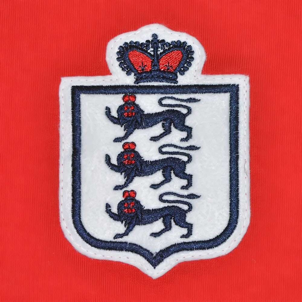 England L/S Retro Football Shirt Red_1