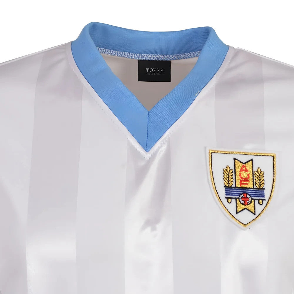 Uruguay 1986 World Cup Retro Football Shirt_1