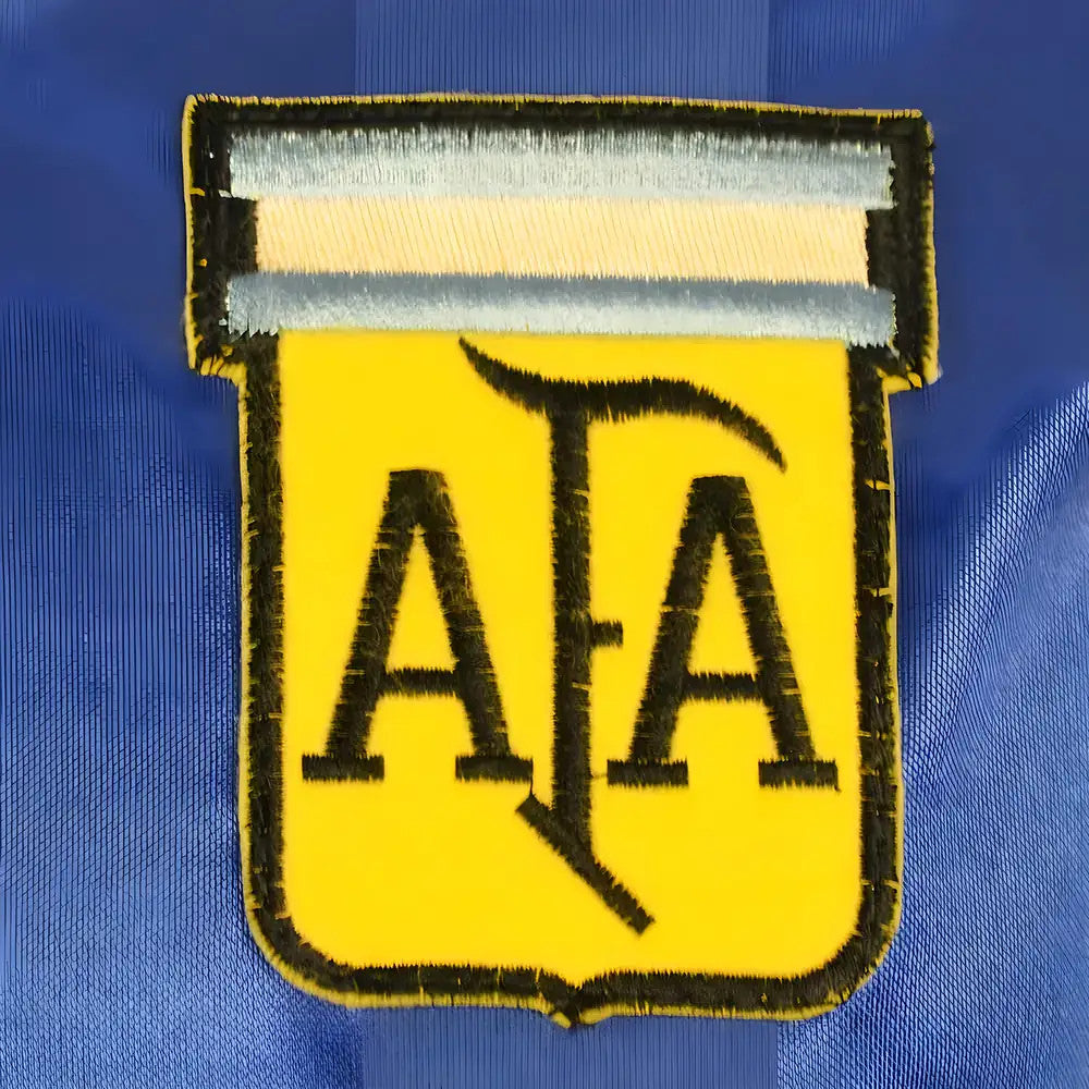 Argentina 1986 World Cup Away Retro Football Shirt_1