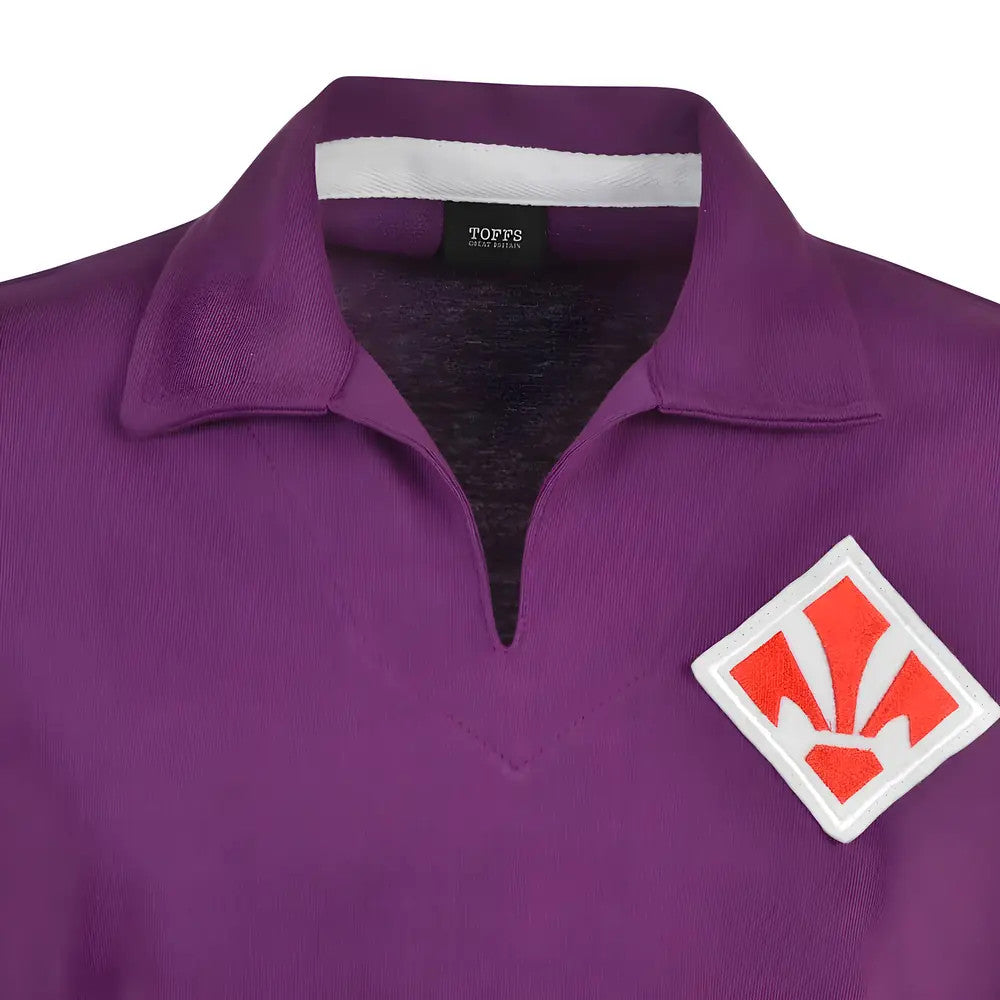 Fiorentina 1940s S/Sleeve Retro Football Shirt_2