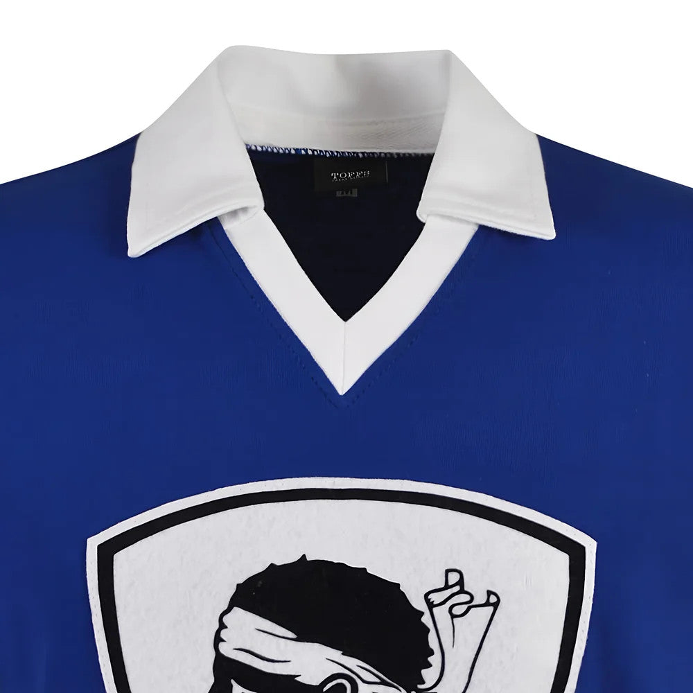Bastia 1980s Retro Football Shirt_1