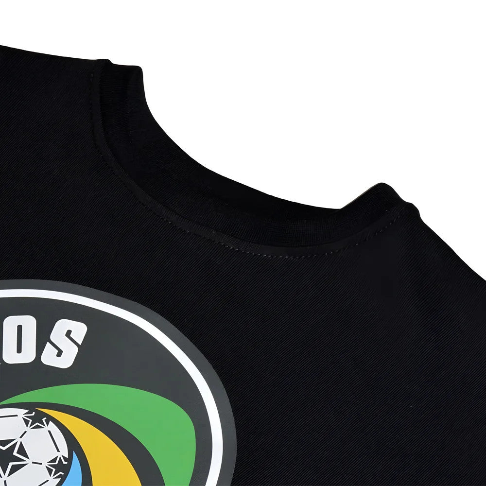 New York Cosmos - NASL Black Long Sleeved Retro Shirt_1
