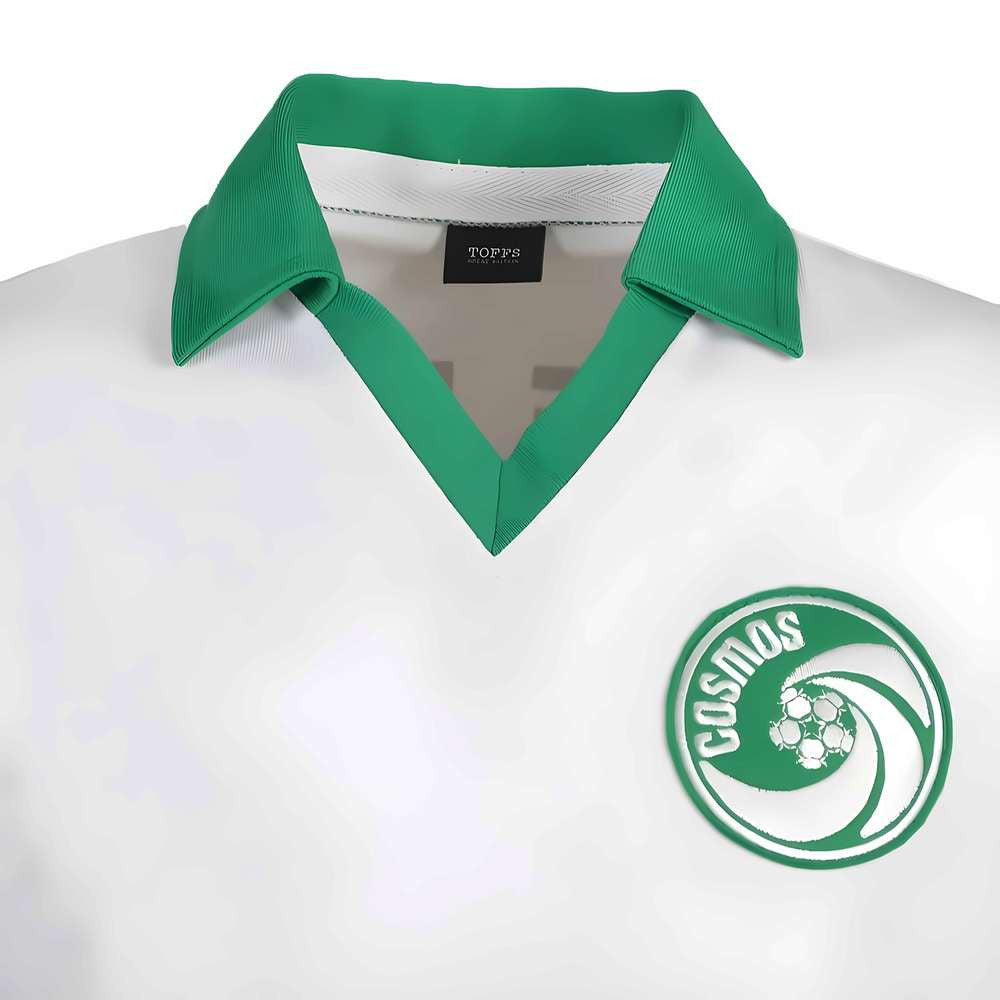 New York Cosmos White Retro Shirt_1