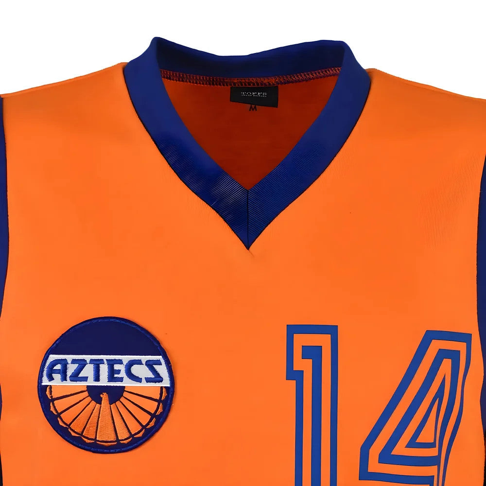 LA Aztecs 1979 No 14 Away Retro Football Shirt_1