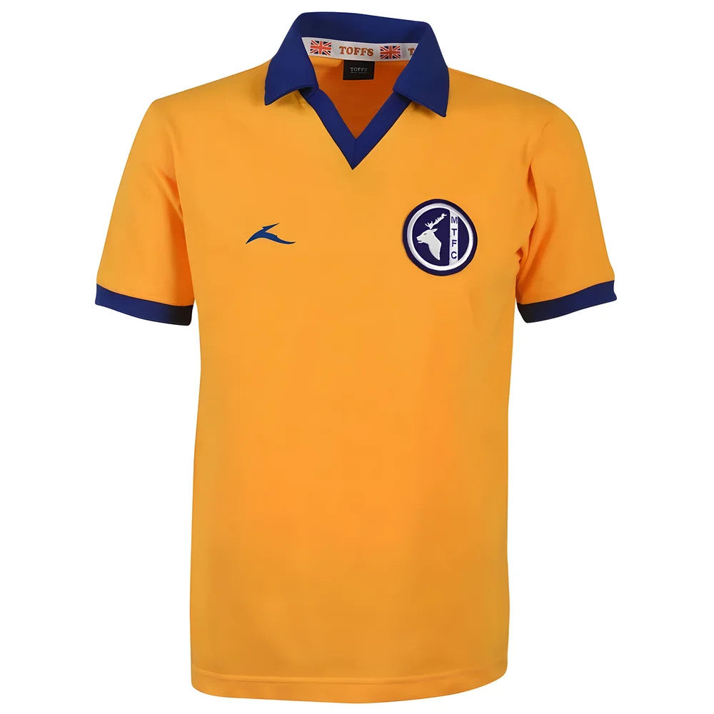 Mansfield Town 1976-77 Bukta Retro Football Shirt_0