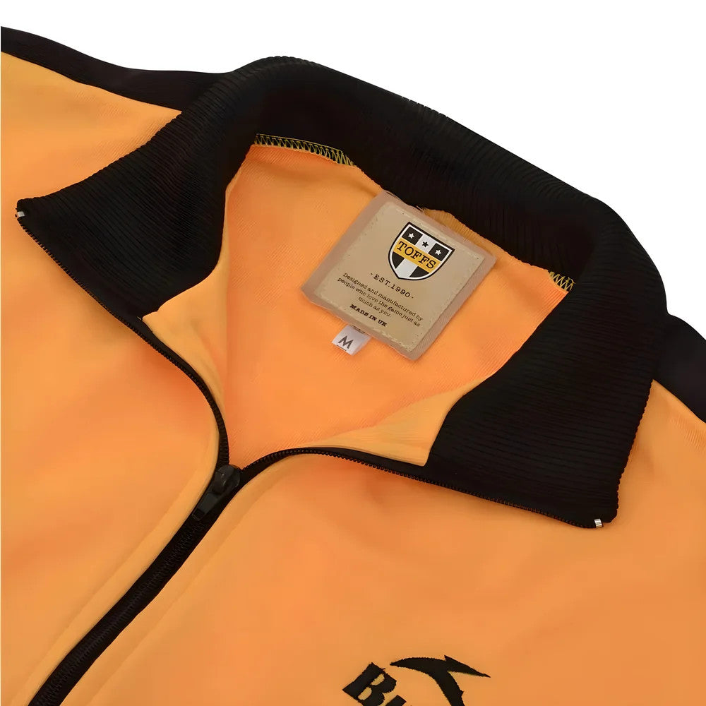 BUKTA Track Top Amber with Black Panels/Cuffs/W'Band_2