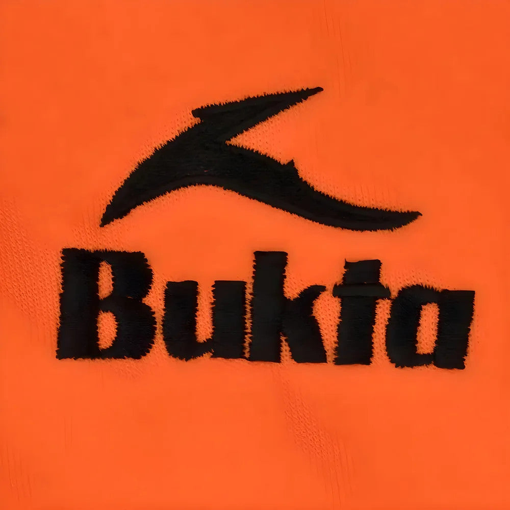 BUKTA Track Top Orange with Black Panels/Cuffs/W'Band_1