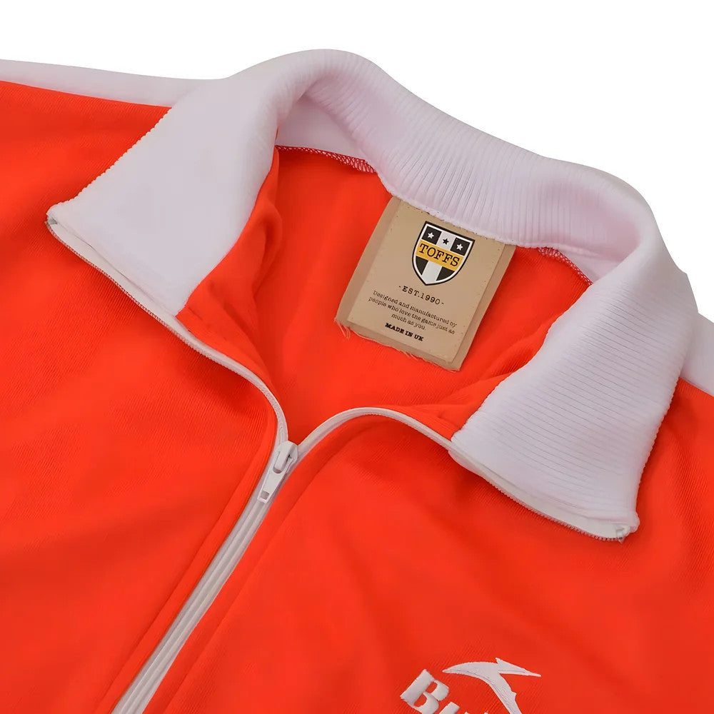 BUKTA Heritage Track Top Red with White Panels/Cuffs/W'Band_2