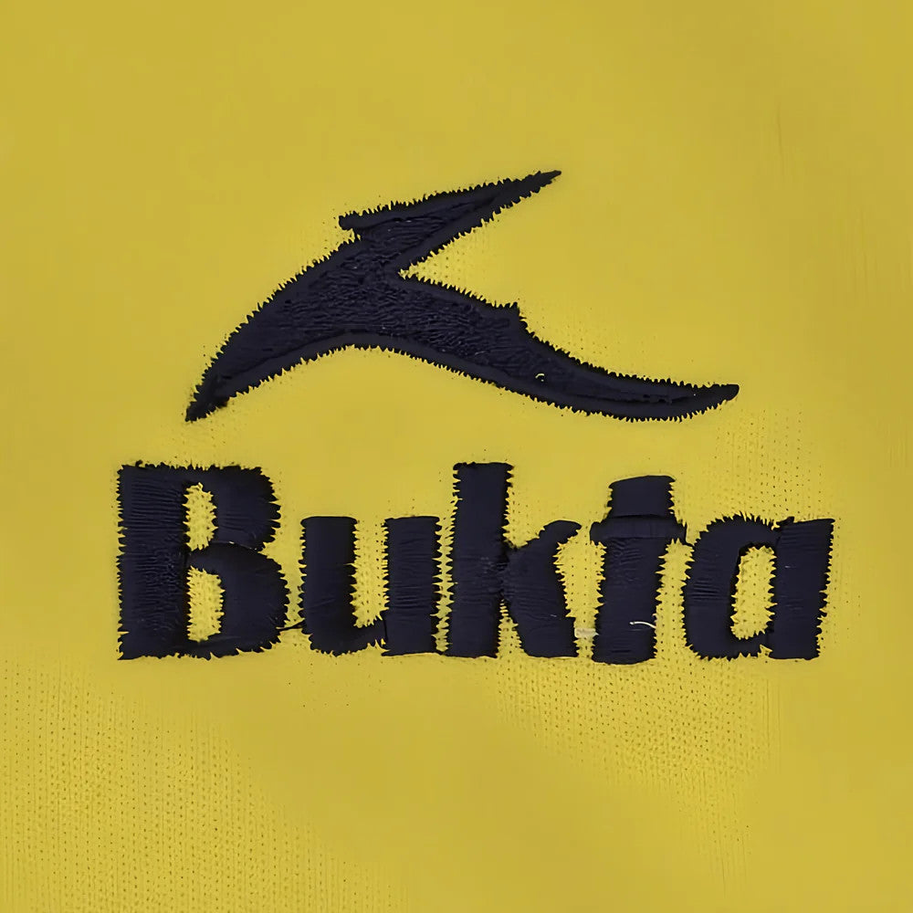 BUKTA Track Top Yellow with Navy Panels/Cuffs/W'Band_2