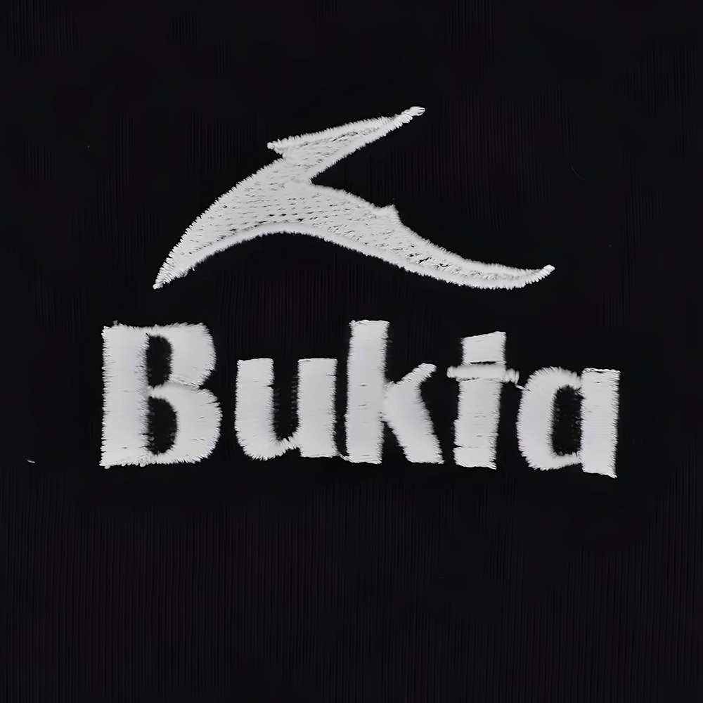 BUKTA Polo Black with White Cuffs_1