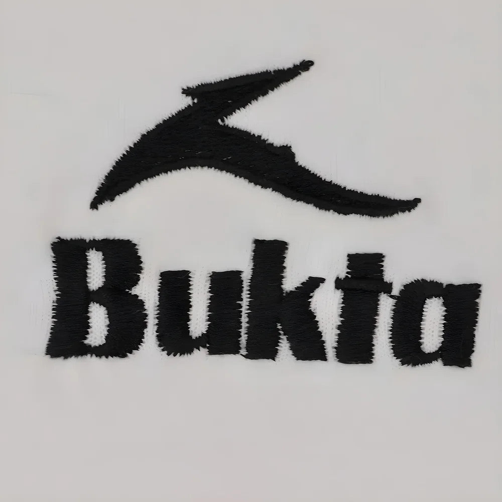BUKTA Heritage Polo White with Black Cuffs_1