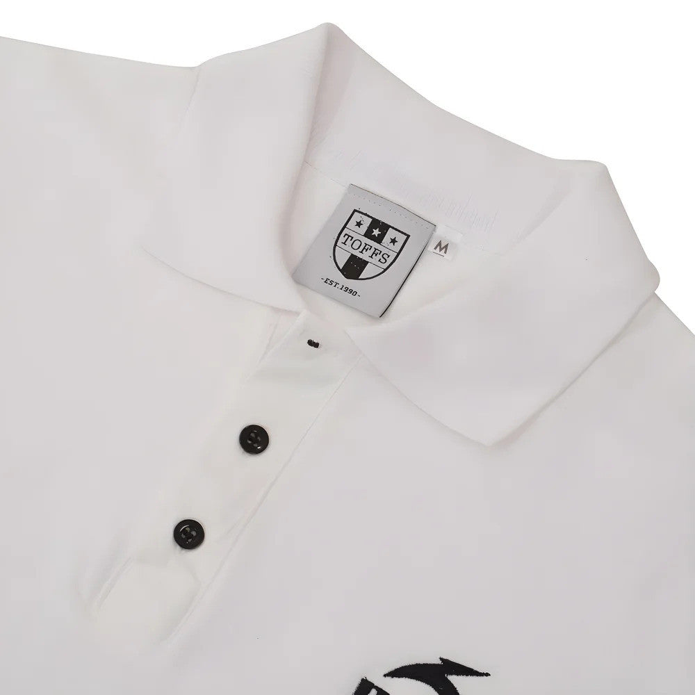 BUKTA Polo White with Black Cuffs_2