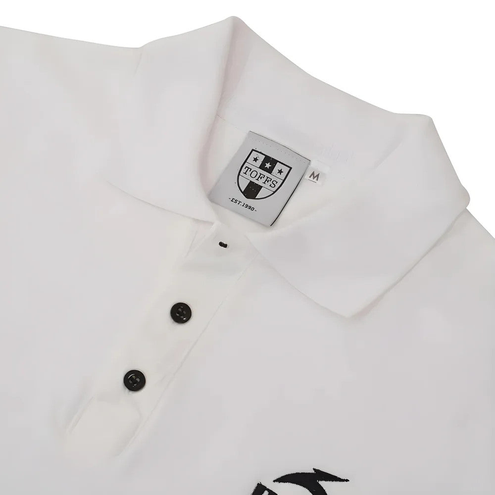 BUKTA Heritage Polo White with Black Cuffs_2