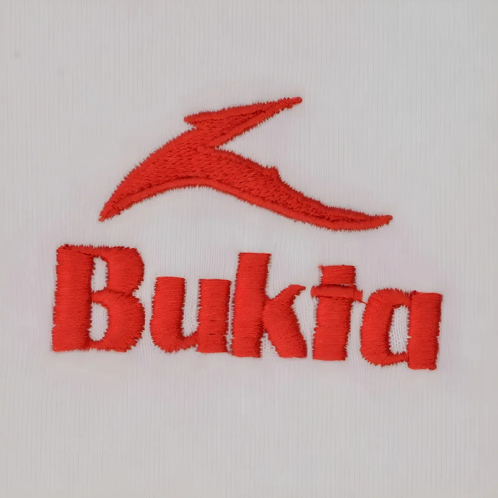 BUKTA Polo White with Red Cuffs_1