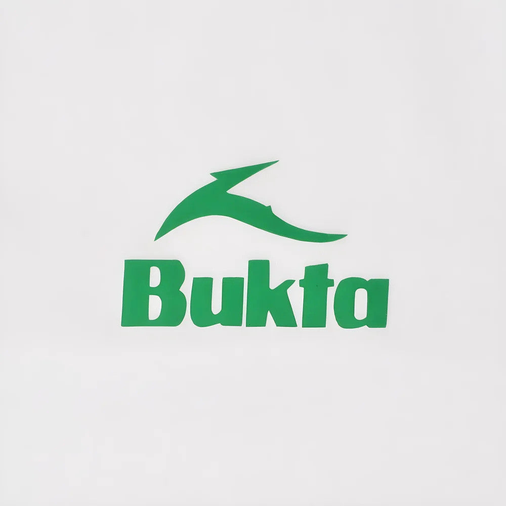 BUKTA Ringer T-Shirt - White/Green £25.00_1