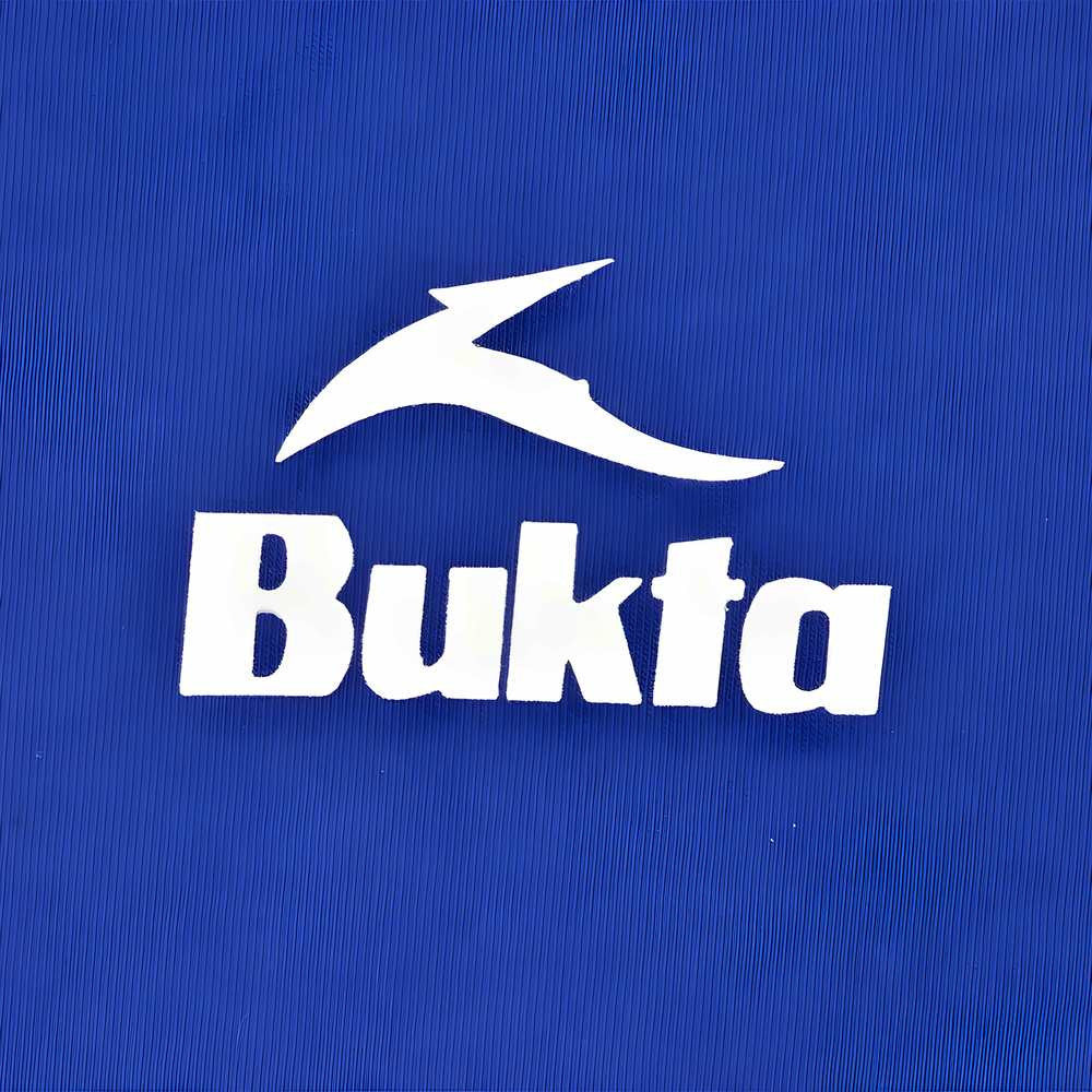 BUKTA T-Shirt - White on Royal_1