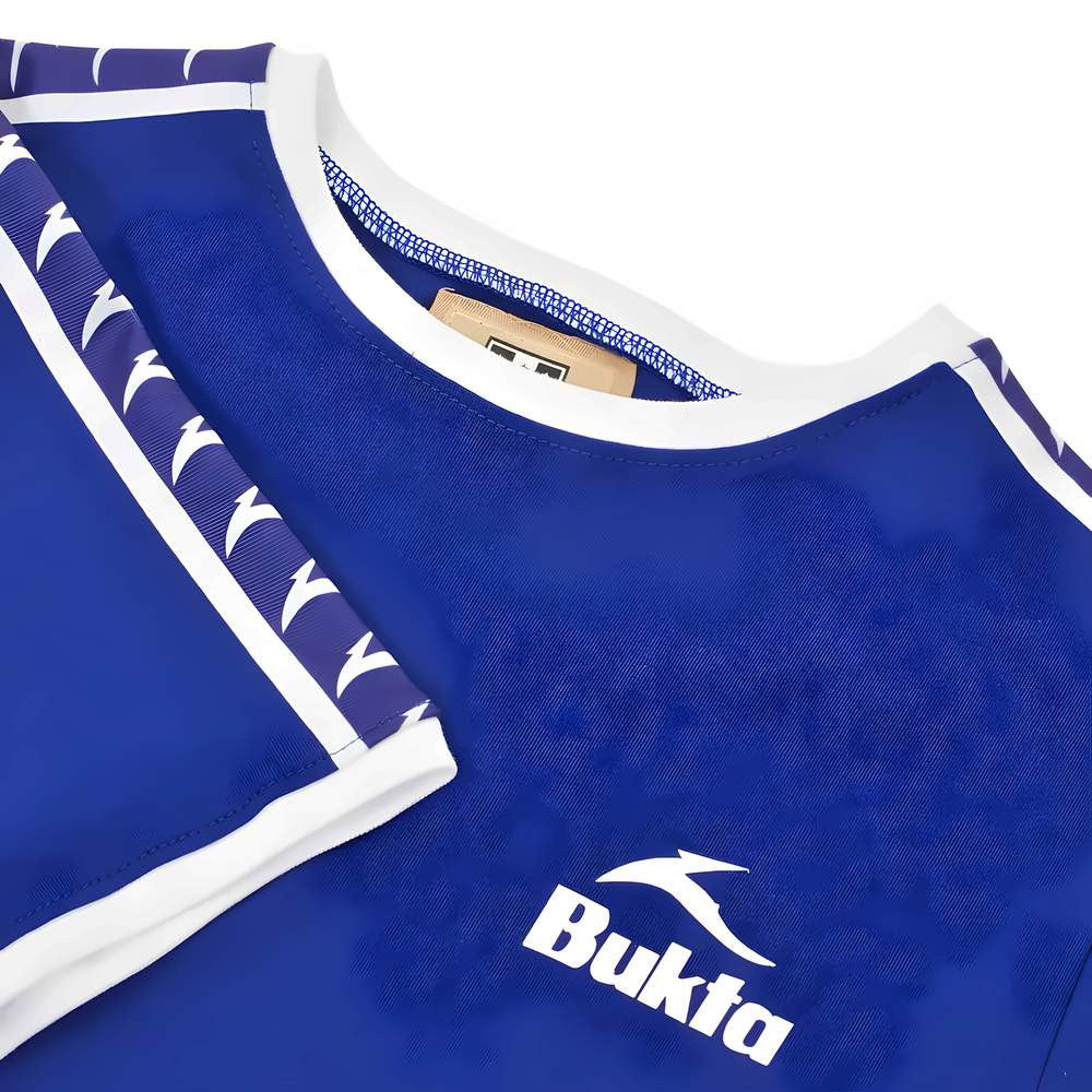 BUKTA T-Shirt - White on Royal_2