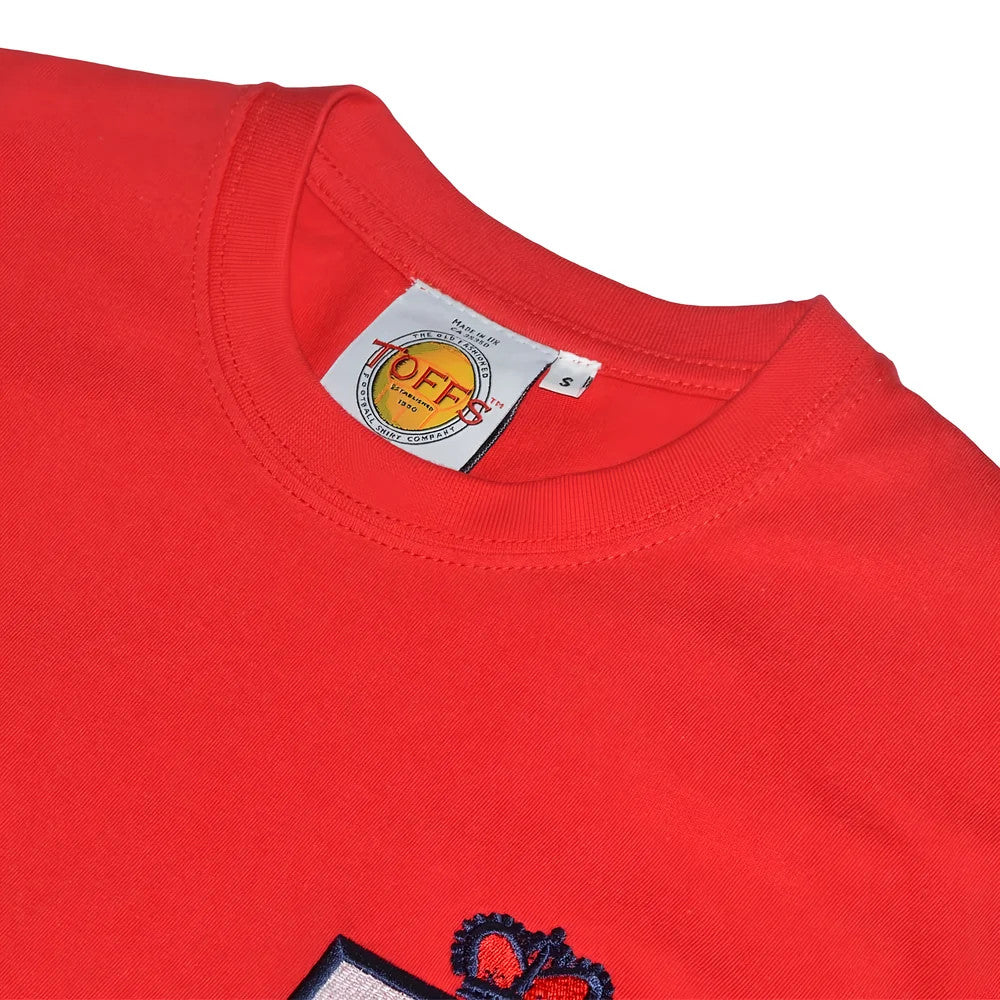 England Limited Edition Retro T-Shirt Red_1