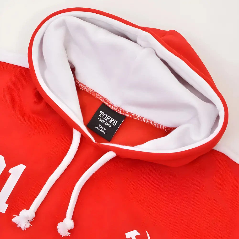 Soviet Union (CCCP) Number 01 Retro Hoodie - Red_2