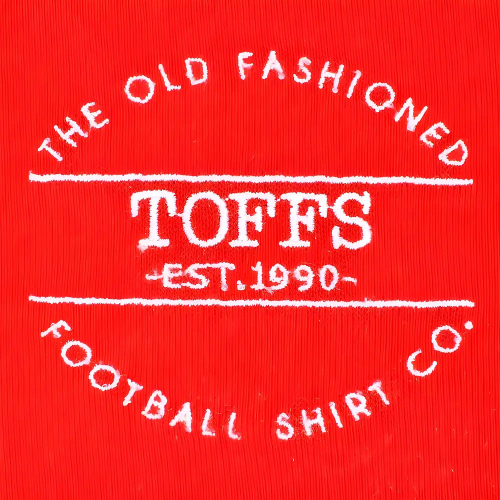 The Old Fashioned Football Shirt Co. Hoodie - Red/White_1