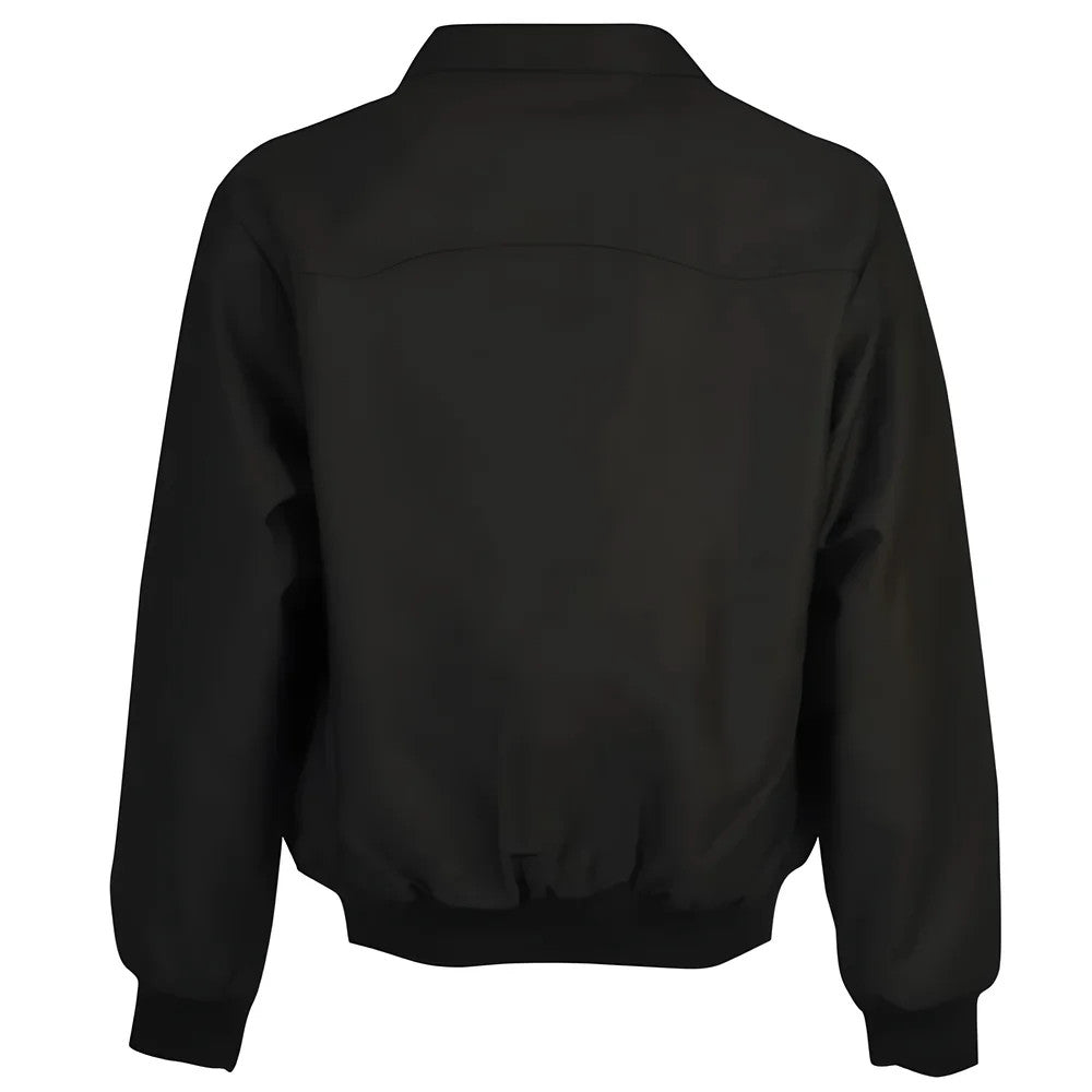 England 1980 Rugby Black Harrington Jacket_1