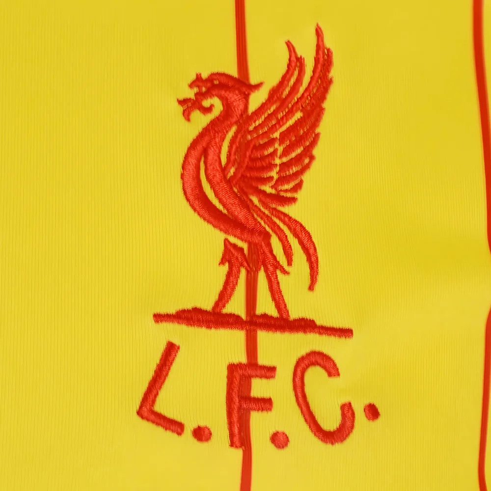 Liverpool 1982 Yellow Away Shirt_2