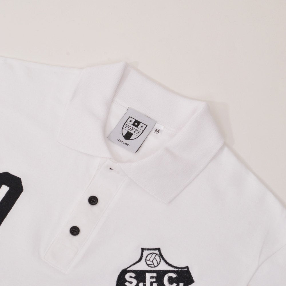 Santos No 10 White Polo Shirt_2