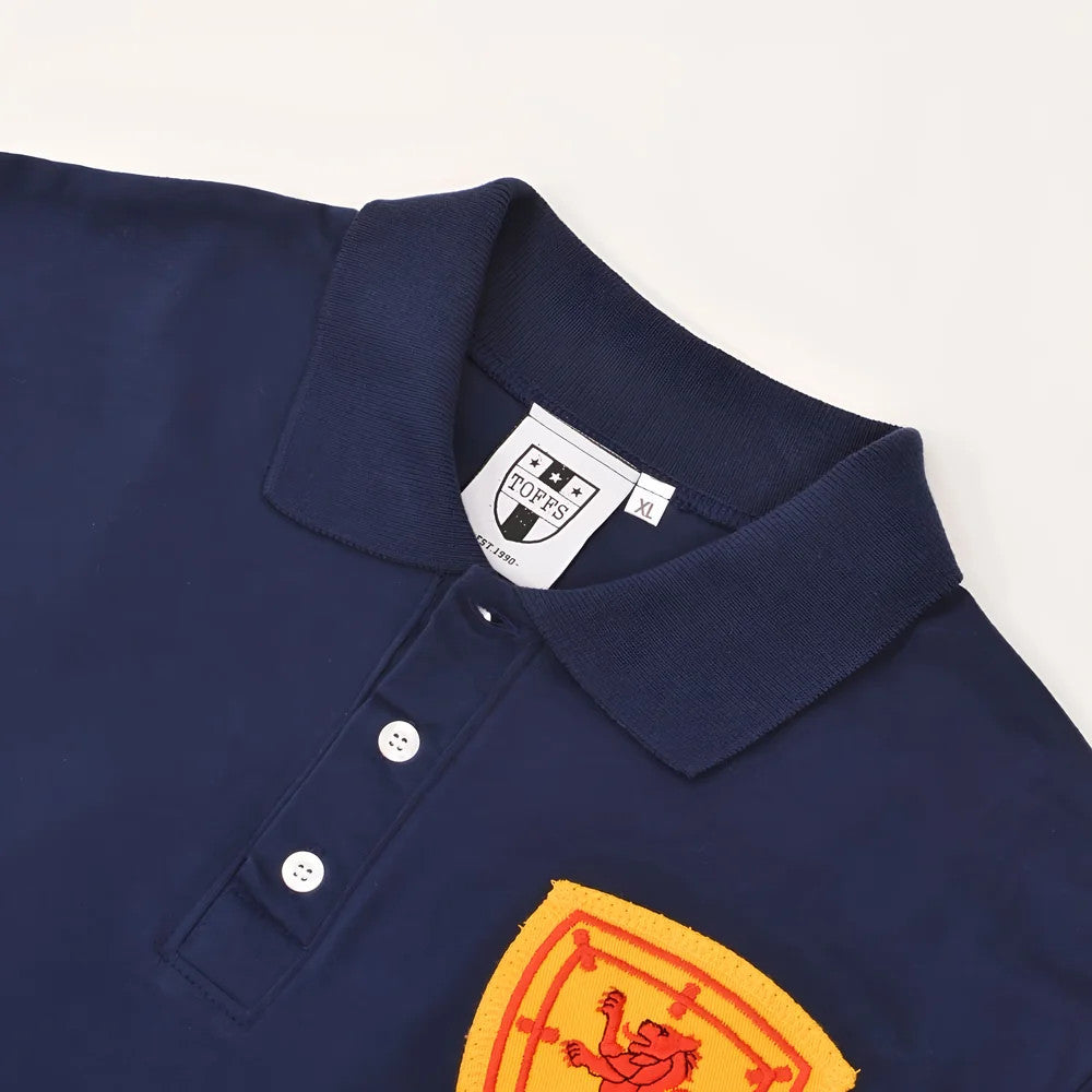 Scotland No 7 Navy Polo Shirt_2
