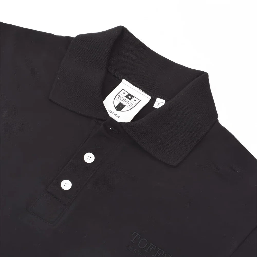 TOFFS Est 1990 Black Polo Shirt_2