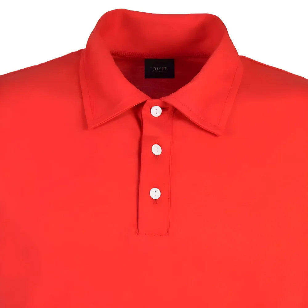Toffs Retro Polo Shirt - Red_1