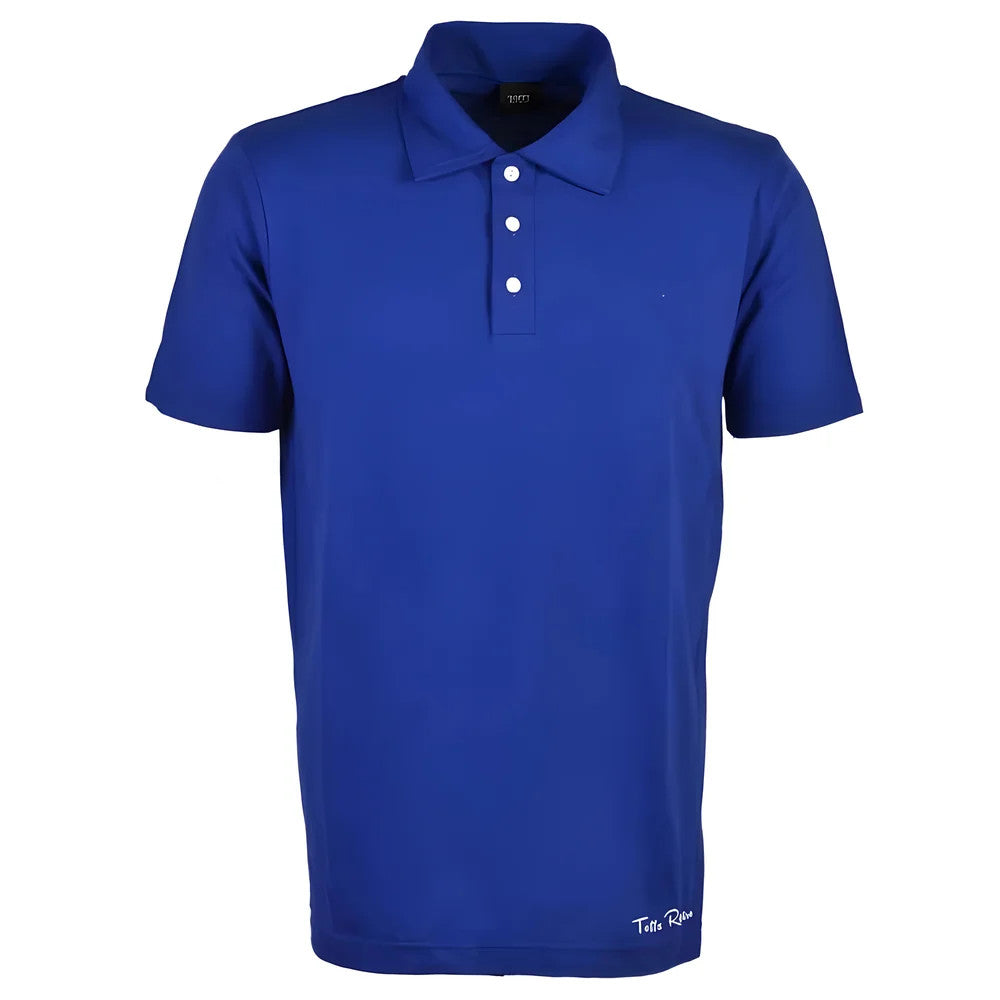 Toffs Retro Polo Shirt - Royal_2