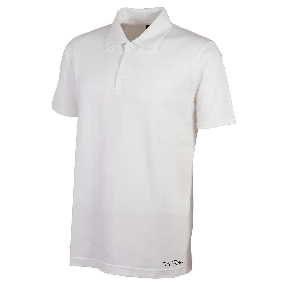 Toffs Retro Polo Shirt - White_1