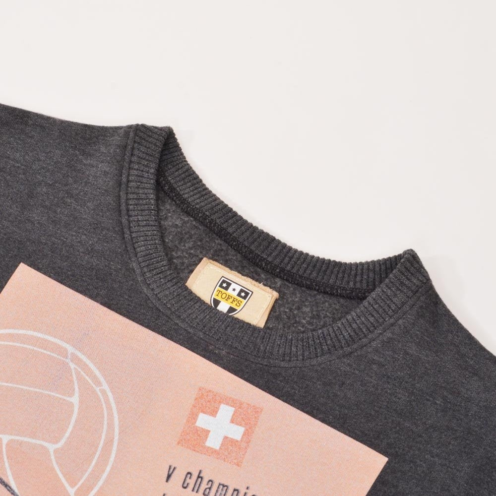Pennarello: World Cup Switzerland 1954 Sweatshirt - Charcoal_2