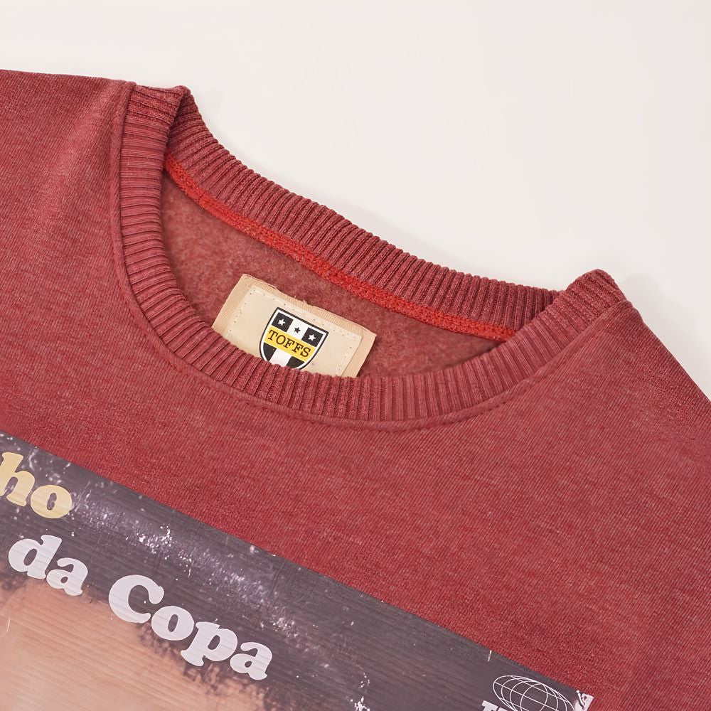 Pennarello: LPFC Jairzinho Sweatshirt - Wine Red_2