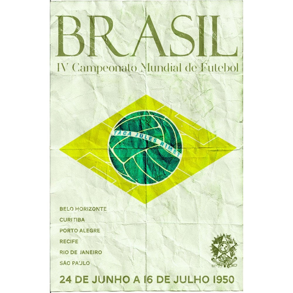 Pennarello: World Cup - Brazil 1950 T-Shirt - White_1