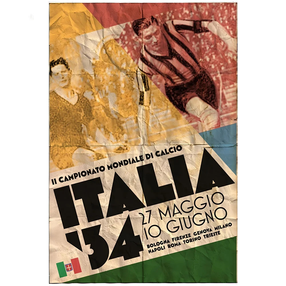 Pennarello: World Cup - Italia 1934 T-Shirt - Royal_1