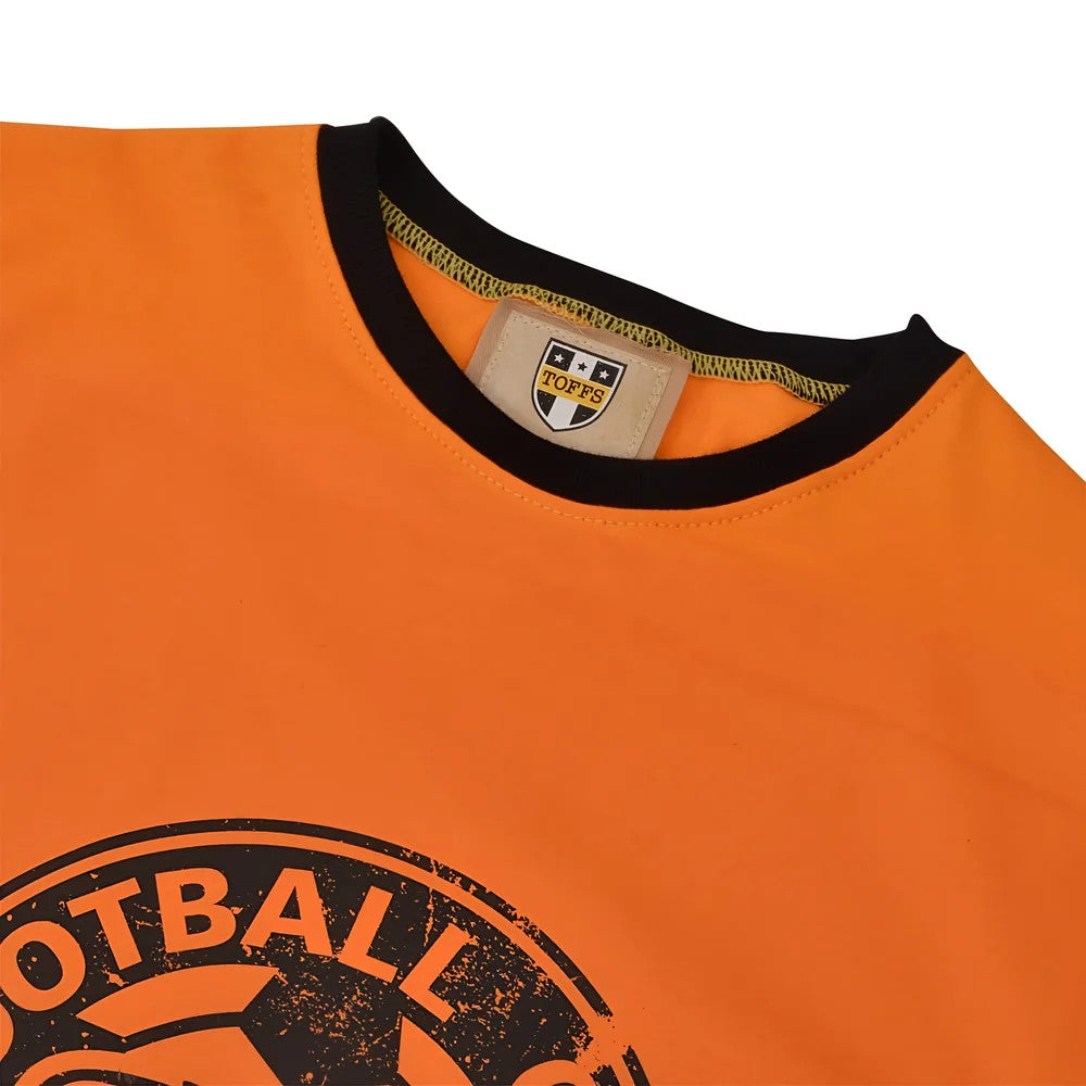 TOFFS Rovaniemi T-Shirt - Amber/Black Ringer_1